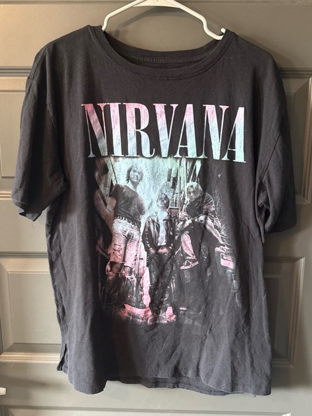 Nirvana Band Graphic Tee Black T-Shirt XS